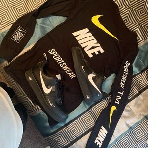Nike shirt & Nike shoes